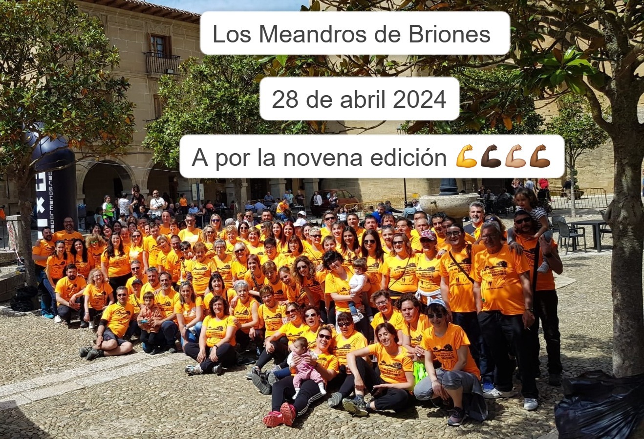 IX Carrera a pie popular “Los meandros de Briones” 2024