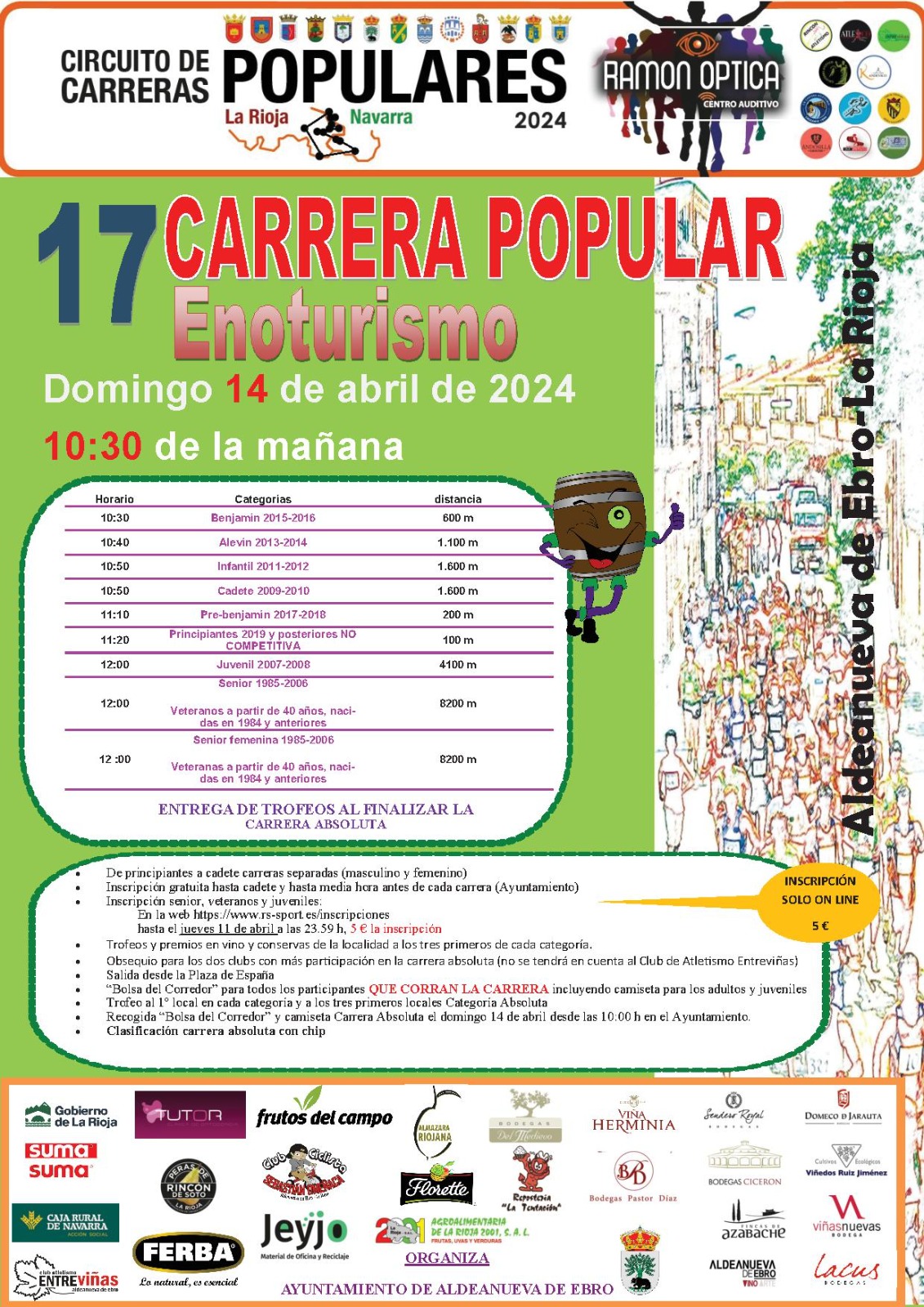 17 Carrera Popular Enoturismo 2024