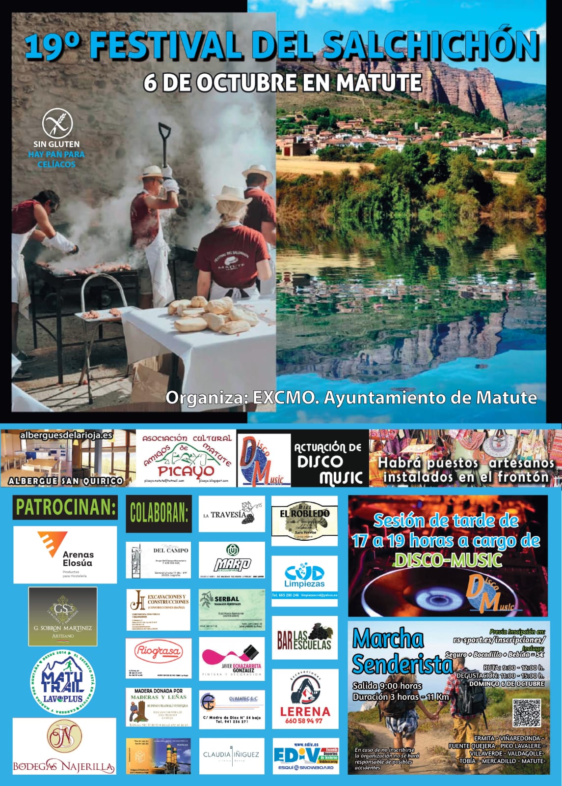 XIX Marcha del festival del salchichón en Matute 2024