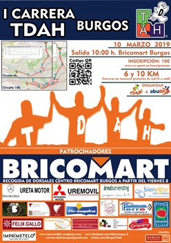 1ª Carrera por el TDAH BRICOMART BURGOS