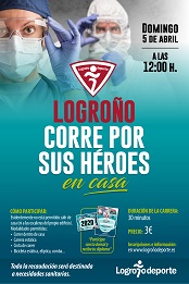 Carrera Solidaria: Logroño corre por sus Héroes