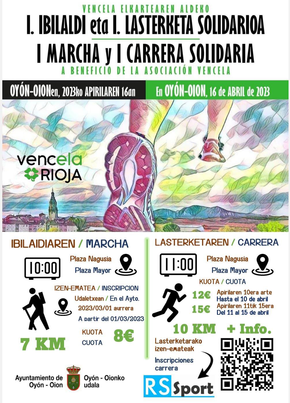 I Carrera Solidaria de Oion corrELA