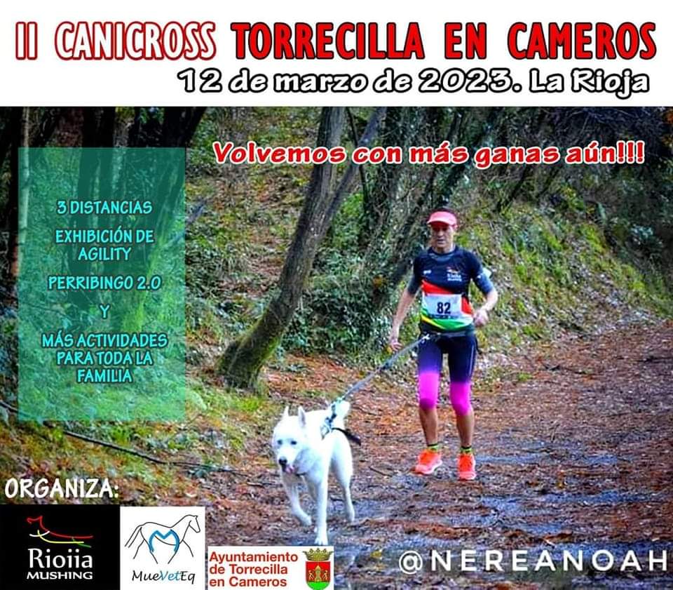 II CANICROSS DE TORRECILLA EN CAMEROS 2023