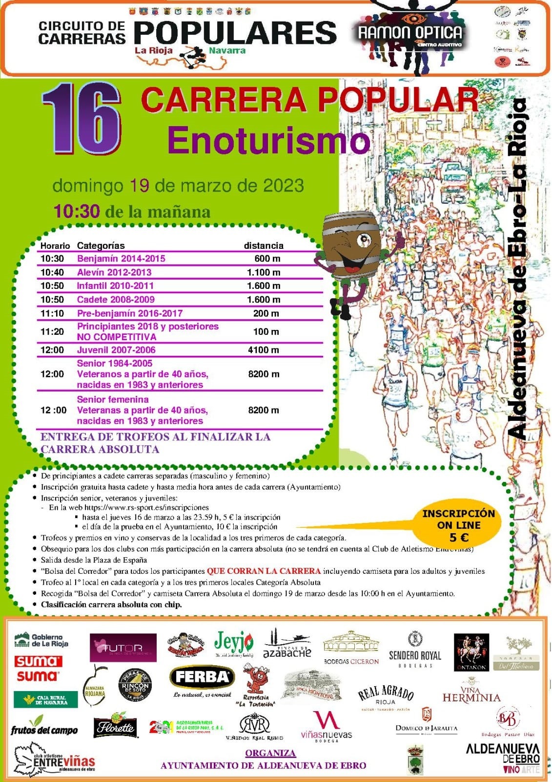 16 Carrera Popular Enoturismo 2023